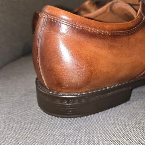 Florsheim Plain Oxford cognac brown sz 13M - Picture 4 of 9